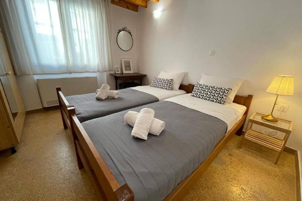 Panos Rooms Modern 3-Bedroom Apartment Андрос Екстер'єр фото